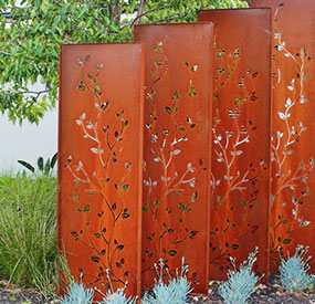 Corten Steel Screen