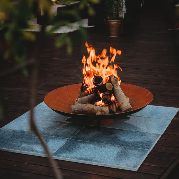 Wood Fire Pit