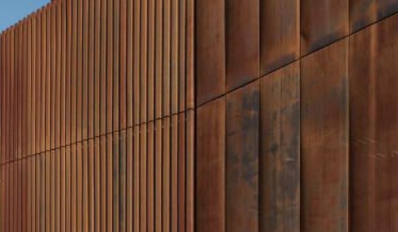 Outdoor Corten Metal Siding Panel, Corten Siding