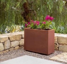 corten Steel planter pot